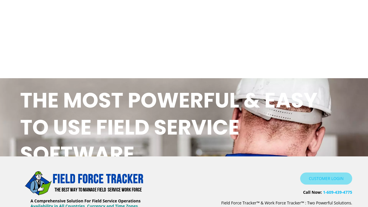Field Force Tracker